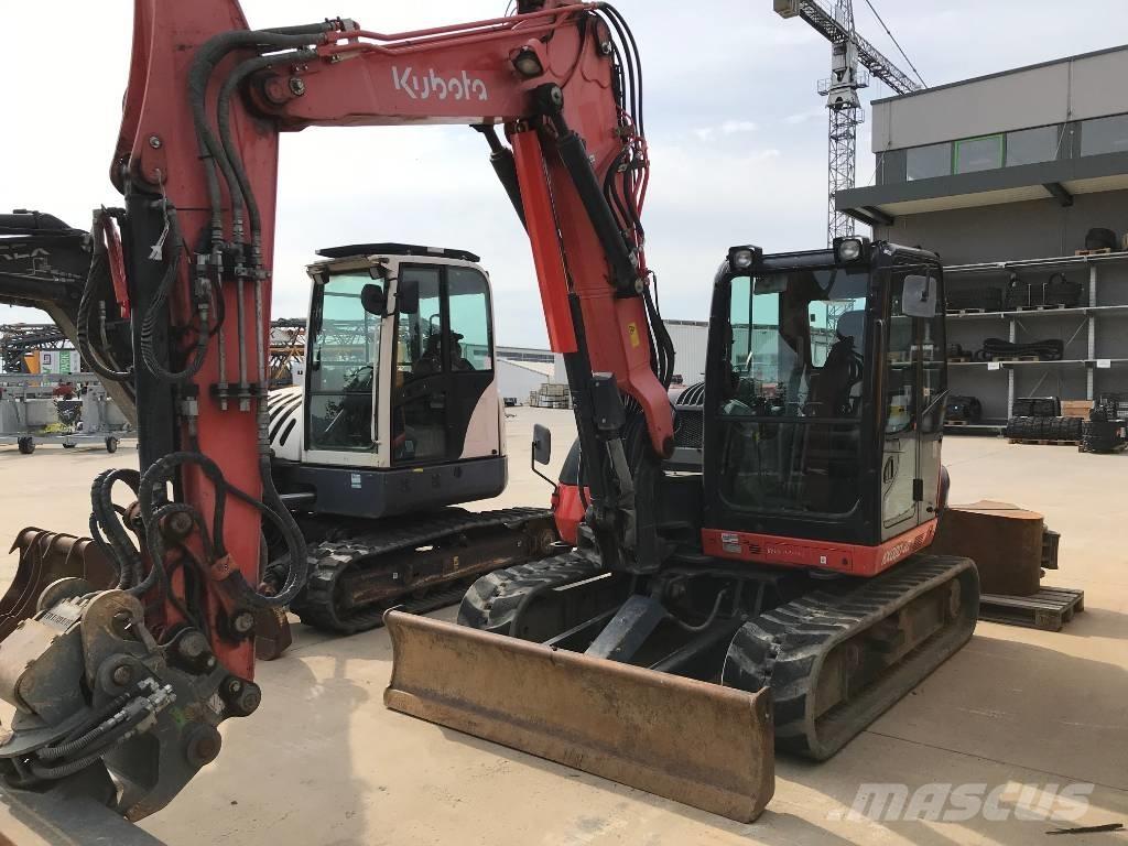 Kubota KX 080-4 中型挖掘机