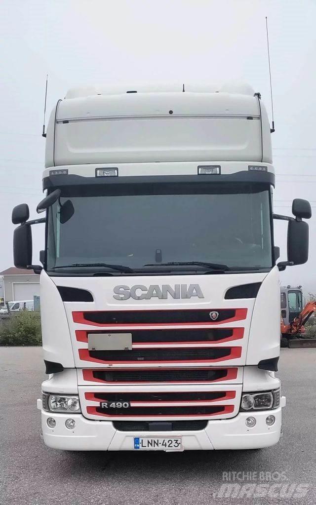 Scania R 490 6x2 厢式货车