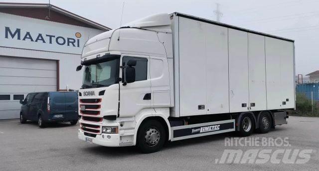 Scania R 490 6x2 厢式货车