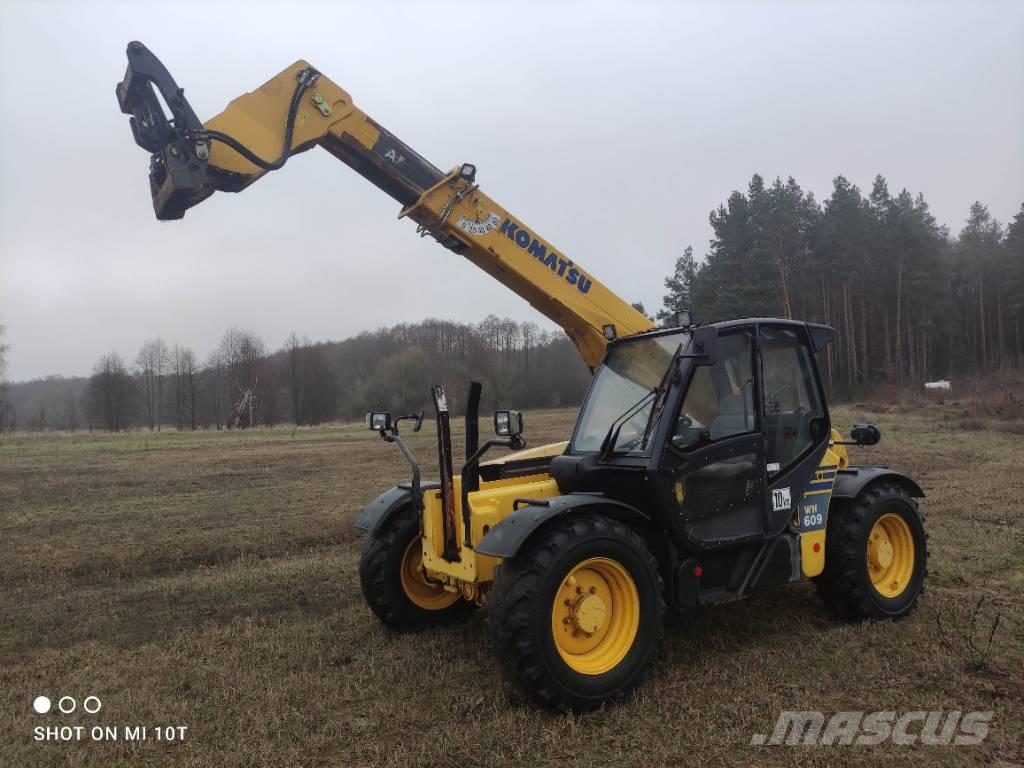 Komatsu WH 609 伸缩臂叉装车|叉装车