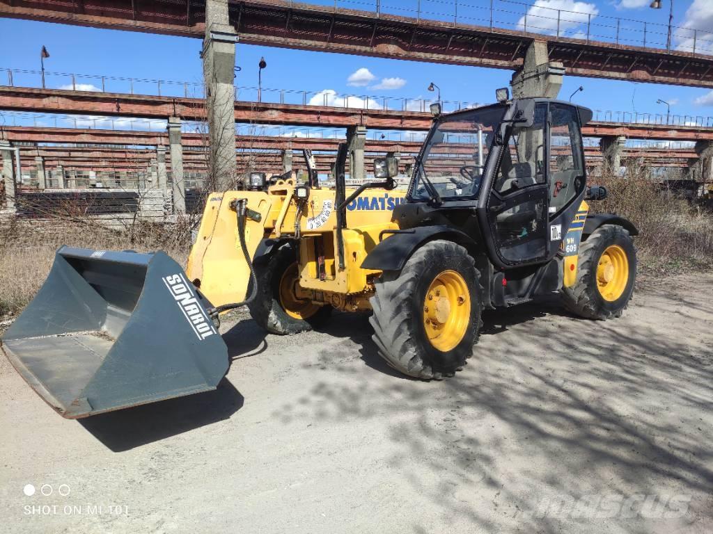 Komatsu WH 609 伸缩臂叉装车|叉装车