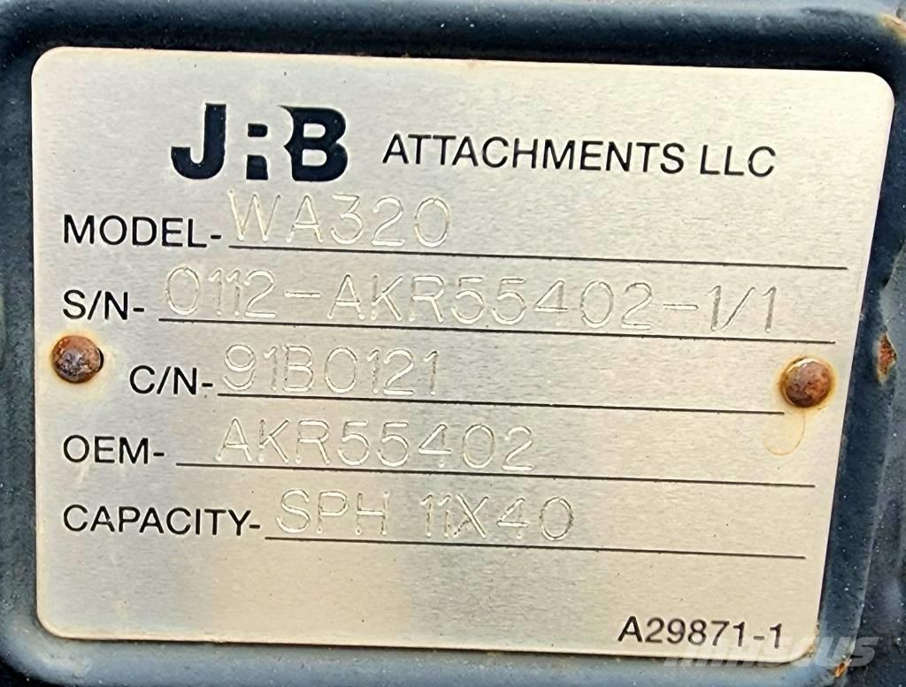 JRB Snow Plow WA320 其他组件