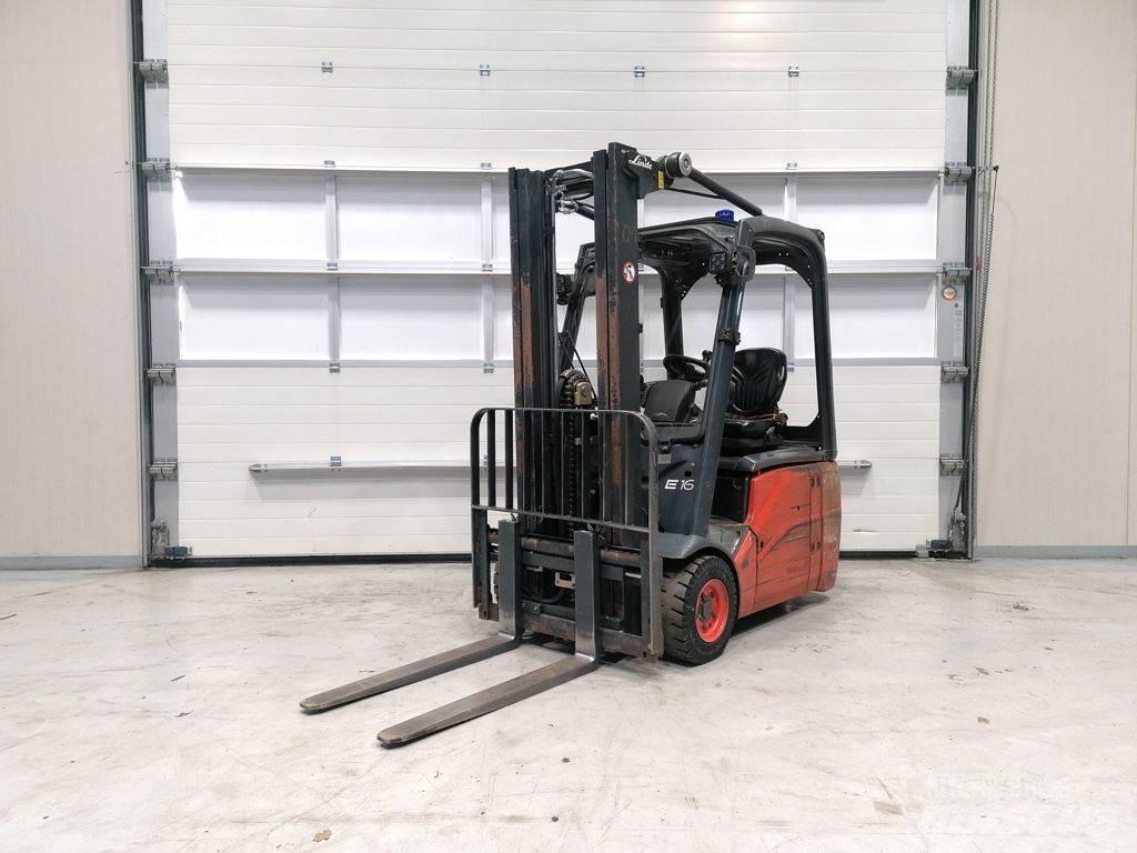 Linde E16C-01 电动叉车