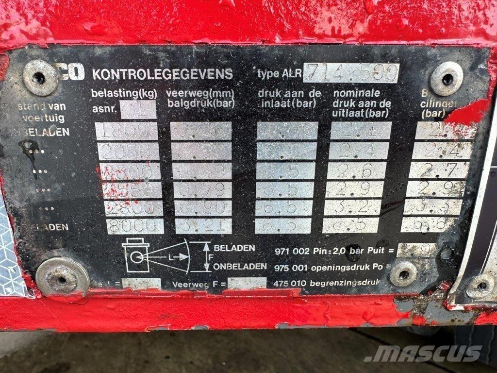 Jumbo MV 160 L 平板半挂车\侧翻自卸半挂车