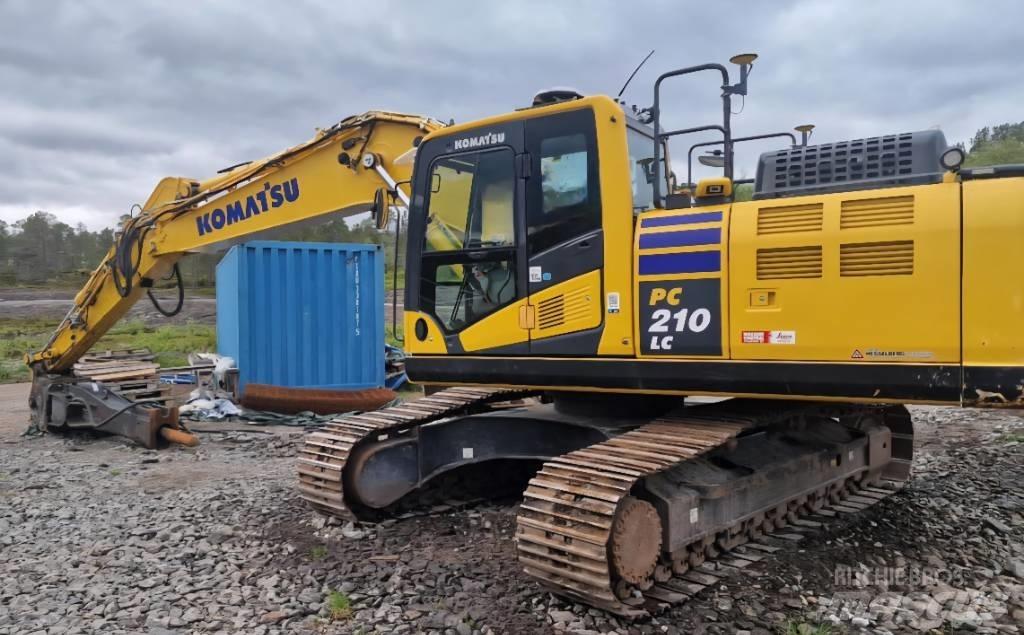 Komatsu PC 210 LC 履带挖掘机