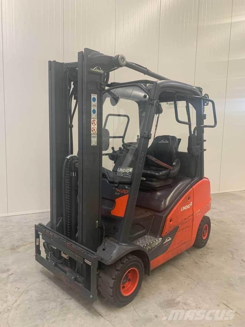 Linde H20T 天然气叉车