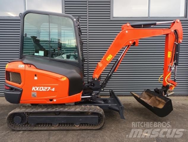 Kubota kx027-4 小型挖掘机