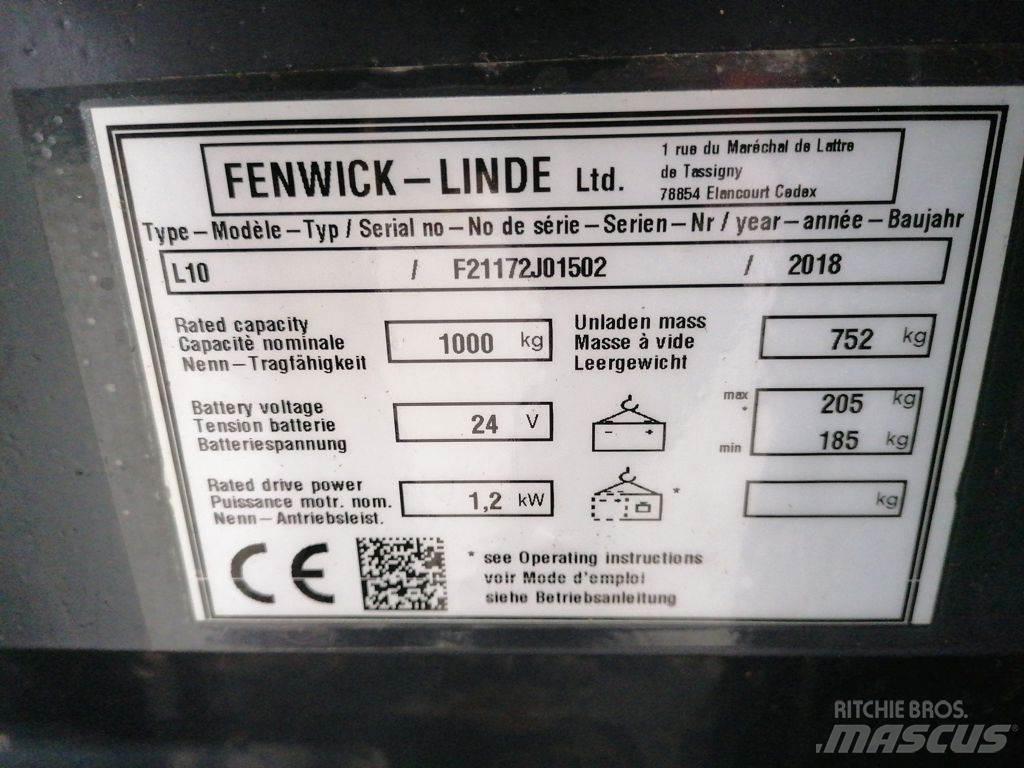 Linde L10 手推堆垛车