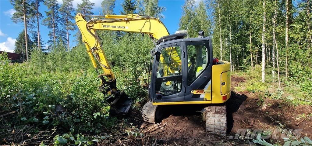 New Holland E75CSR 履带挖掘机