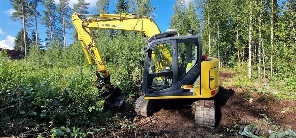 New Holland E75CSR 履带挖掘机