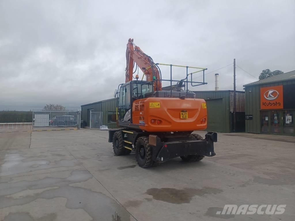 Hitachi 140W 轮式挖掘机