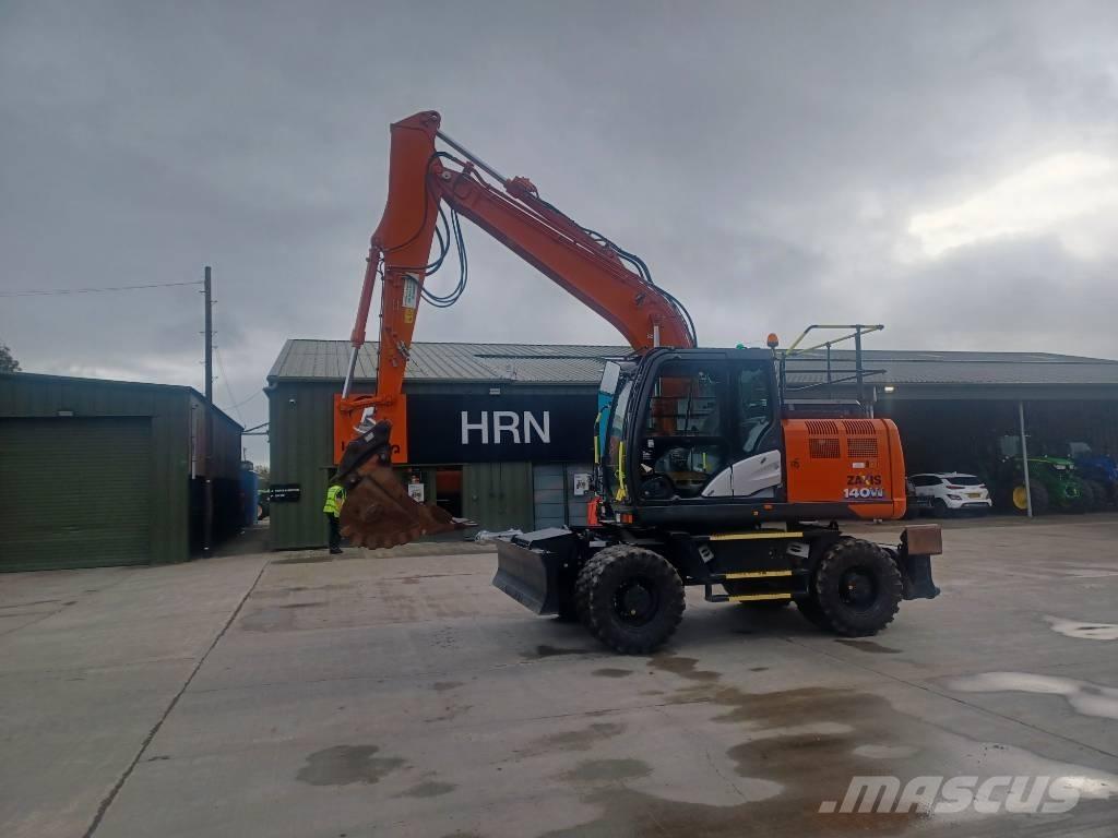 Hitachi 140W 轮式挖掘机