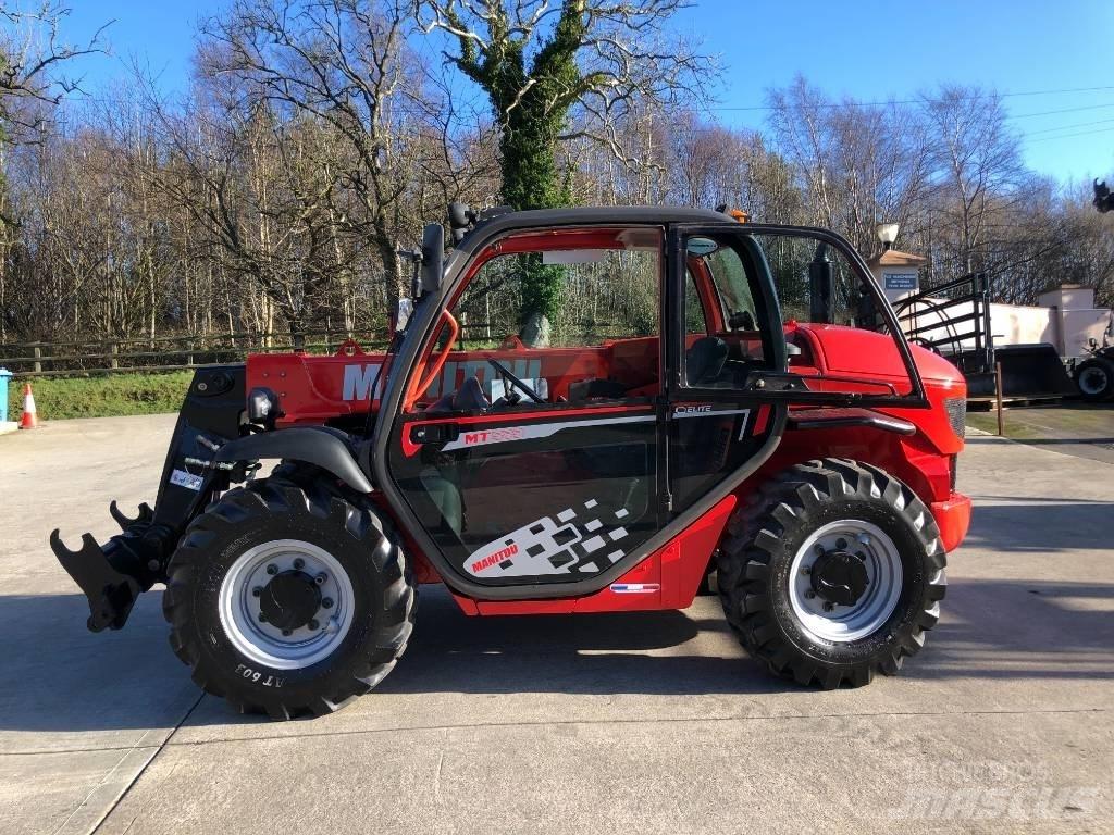 Manitou MT 523 伸缩臂叉装车|叉装车