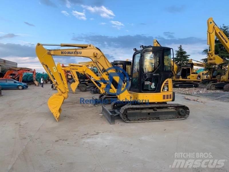 Komatsu PC 55 MR 小型挖掘机