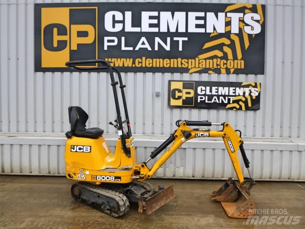 JCB 8008 CTS 小型挖掘机