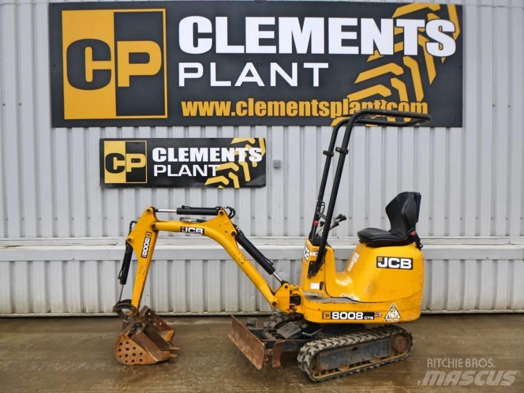 JCB 8008 CTS 小型挖掘机