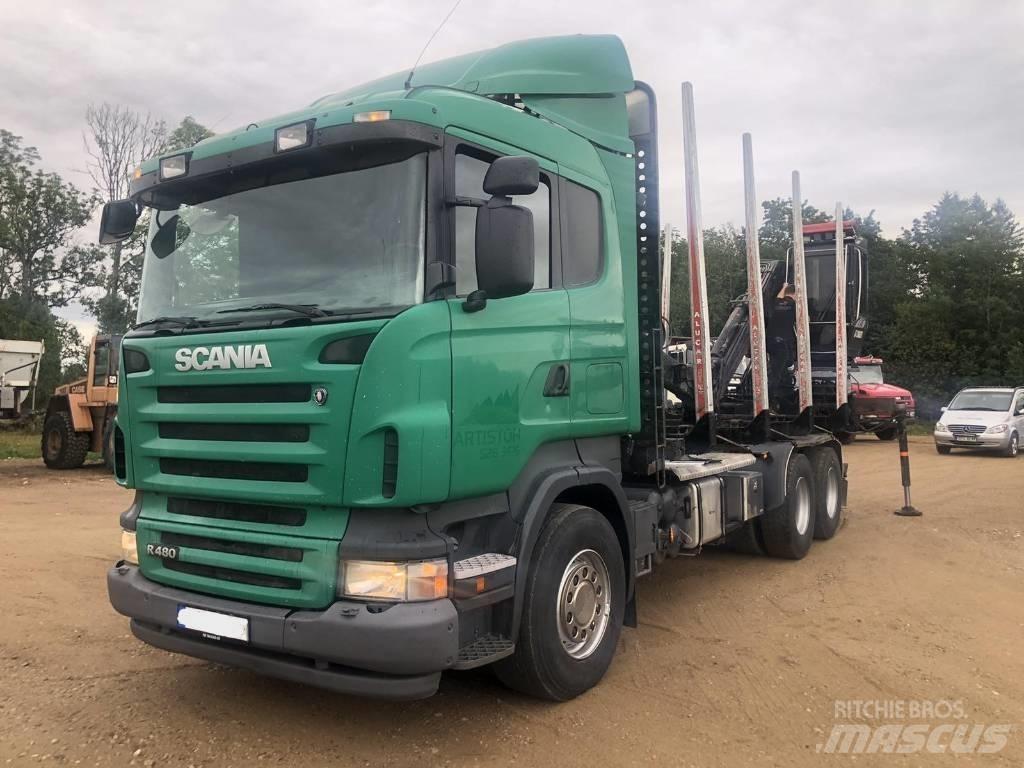 Scania R 480 木材运输车