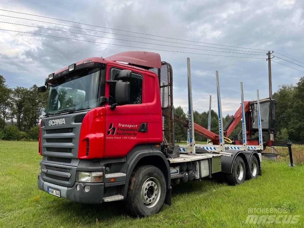 Scania R 500 木材运输车