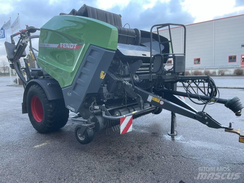 Fendt Rotana 160 V 圆捆打捆机