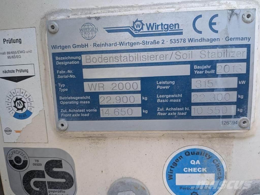 Wirtgen WR2000 沥青再生设备