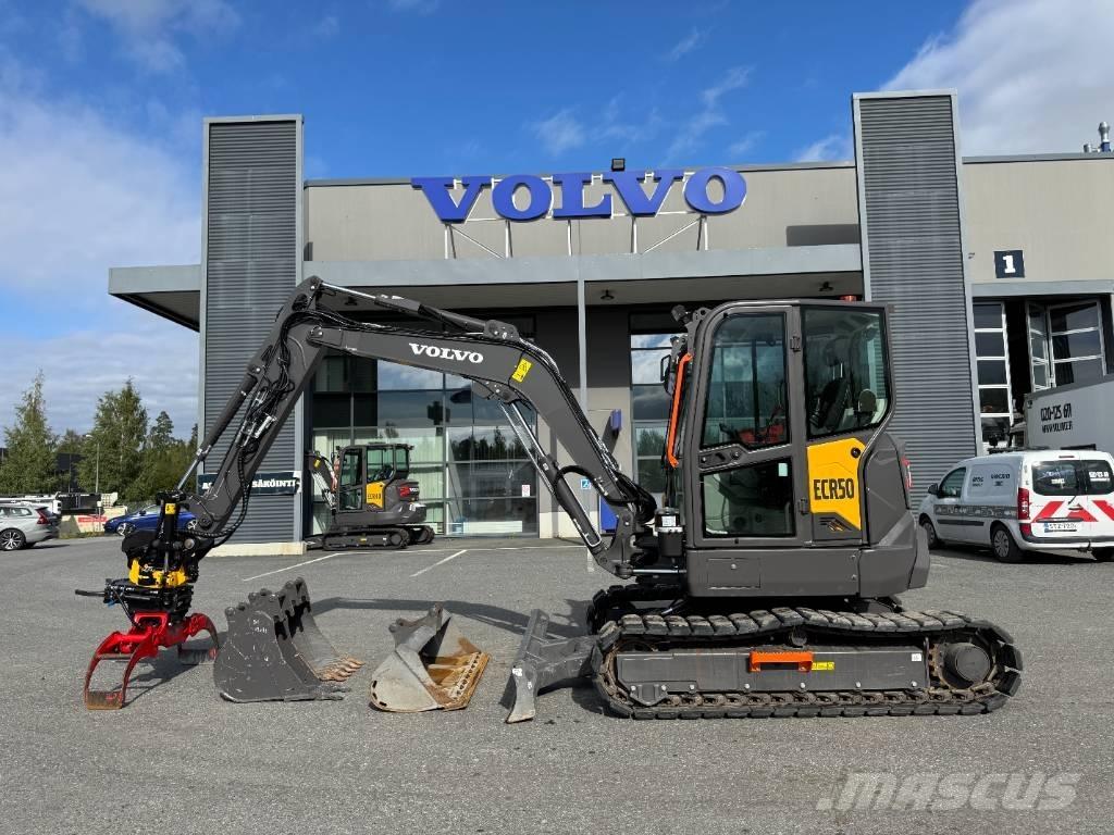Volvo ECR 50 F 小型挖掘机