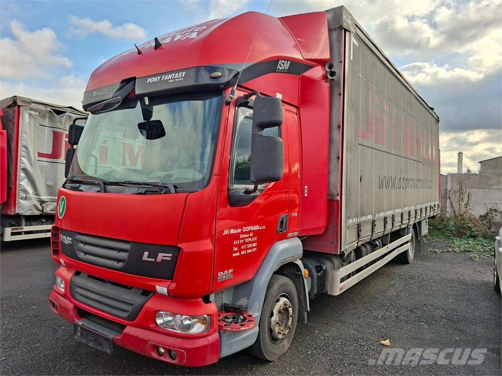 DAF FA LF 45.220 平板栏板货车