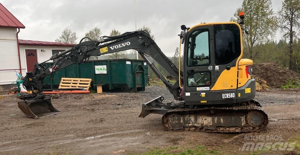 Volvo ECR 58 D 小型挖掘机