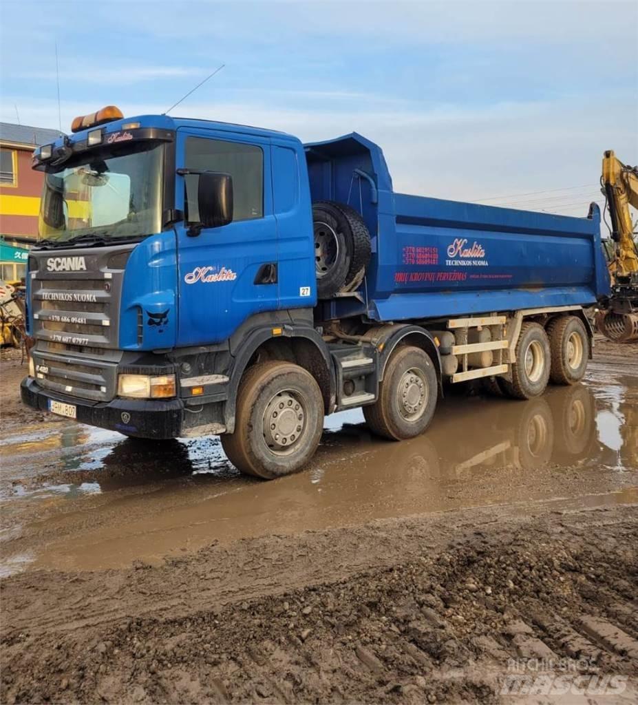 Scania R 420 8X4 翻斗车