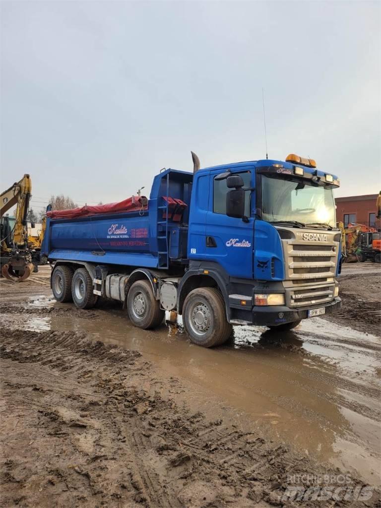 Scania R 420 8X4 翻斗车