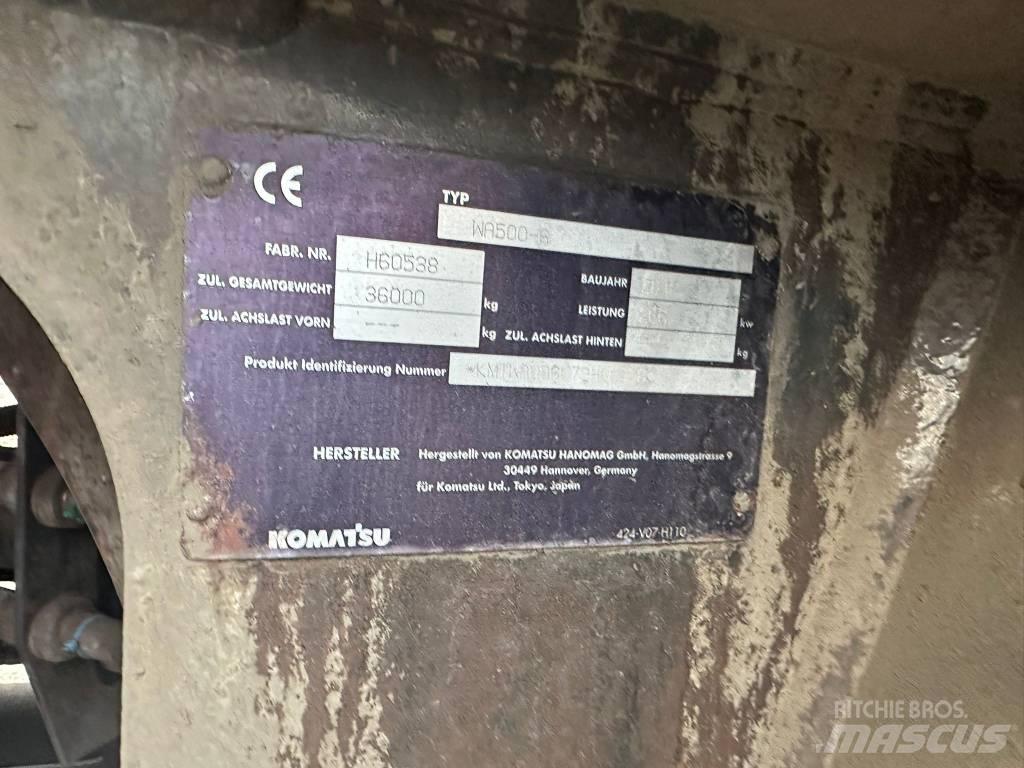 Komatsu WA 500-6 轮式装载机