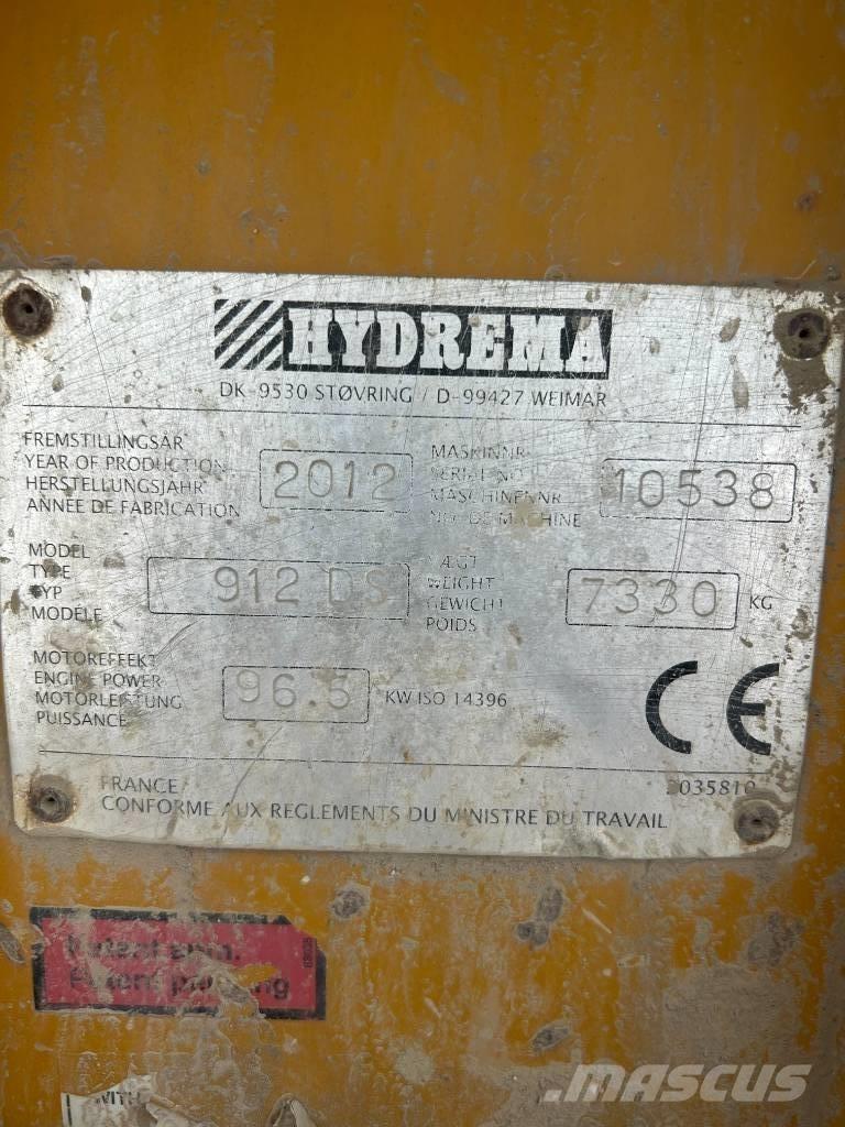 Hydrema 912DS 自卸车和翻斗车
