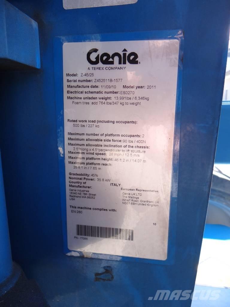 Genie Z 45/25 J RT 曲臂高空工作平台
