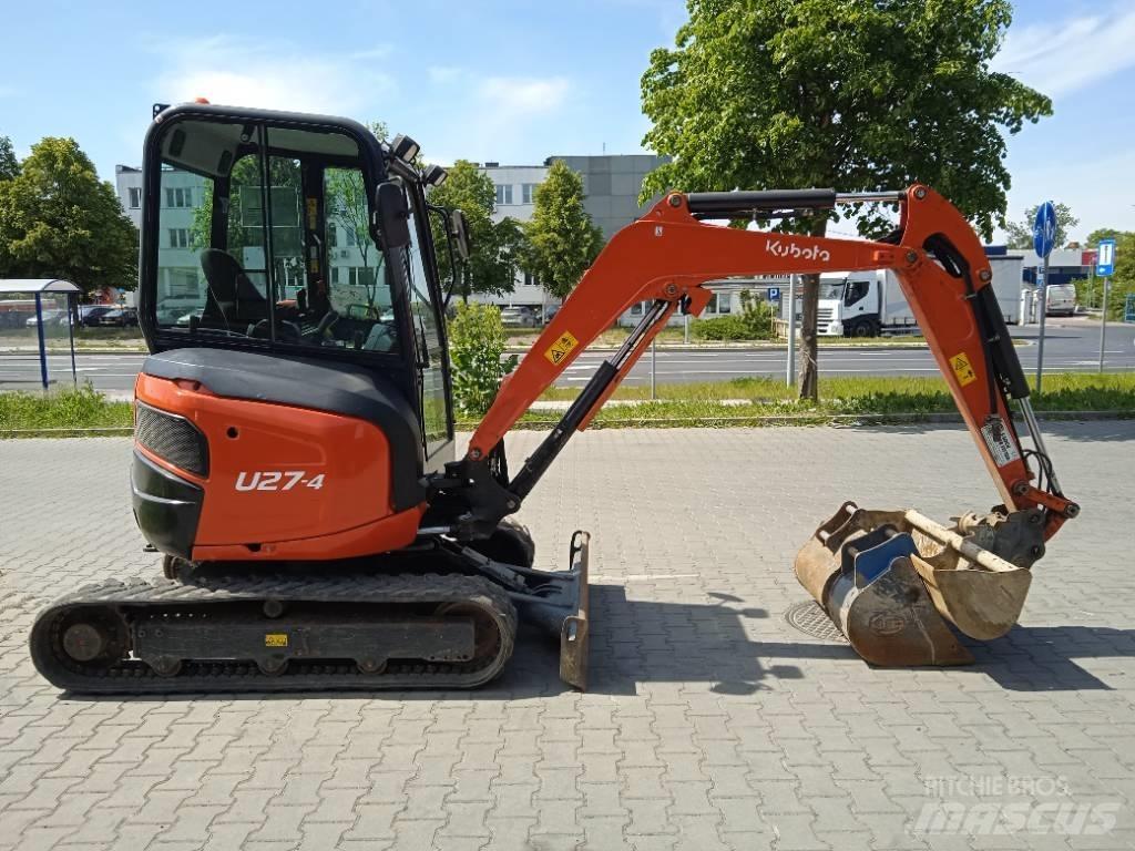 Kubota U 27-4 小型挖掘机