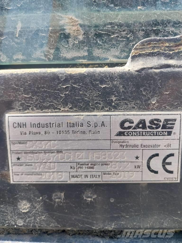 CASE CX 37 C 小型挖掘机