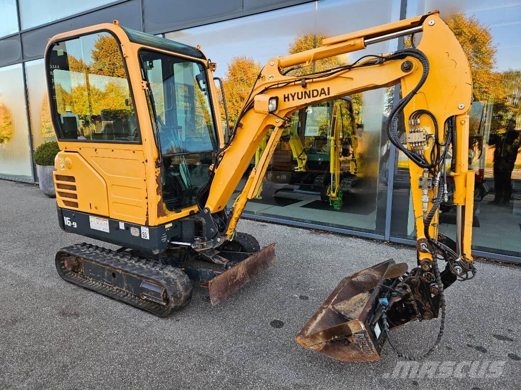Hyundai Robex 16-9 小型挖掘机
