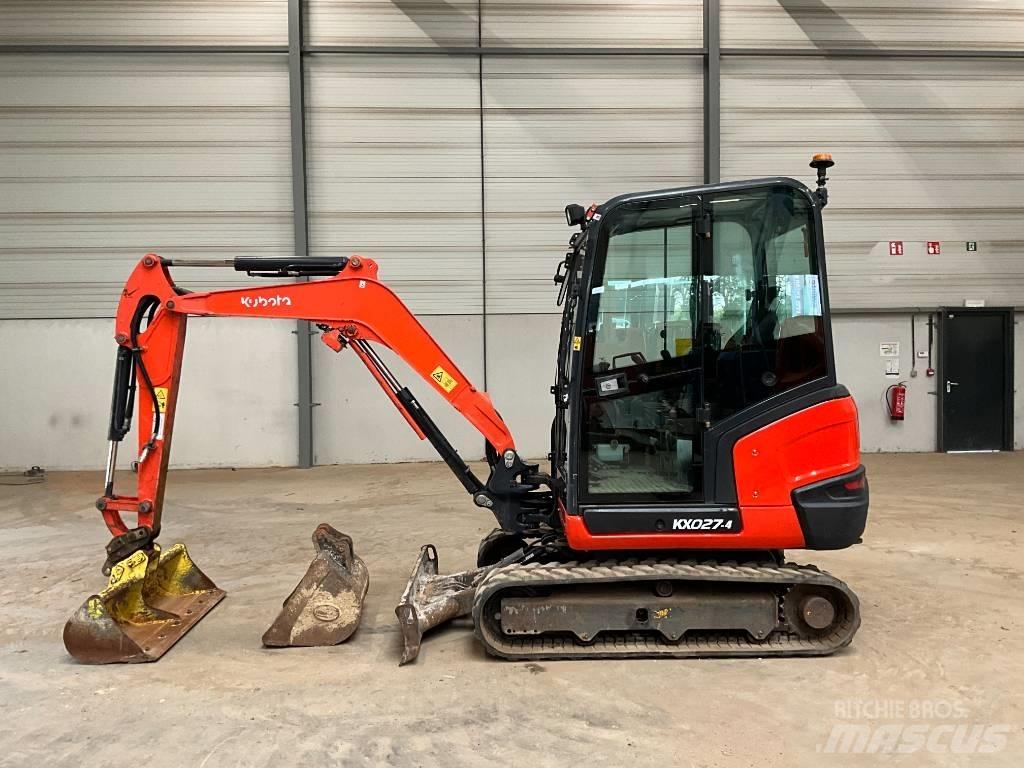 Kubota KX 027-4 小型挖掘机