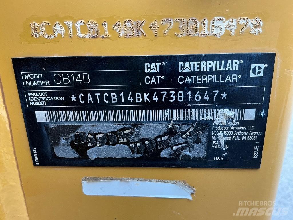 CAT CB 14 B 双轮压路机