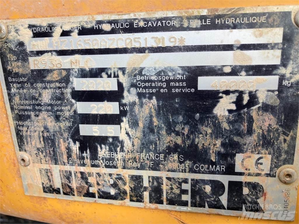 Liebherr R938 履带挖掘机