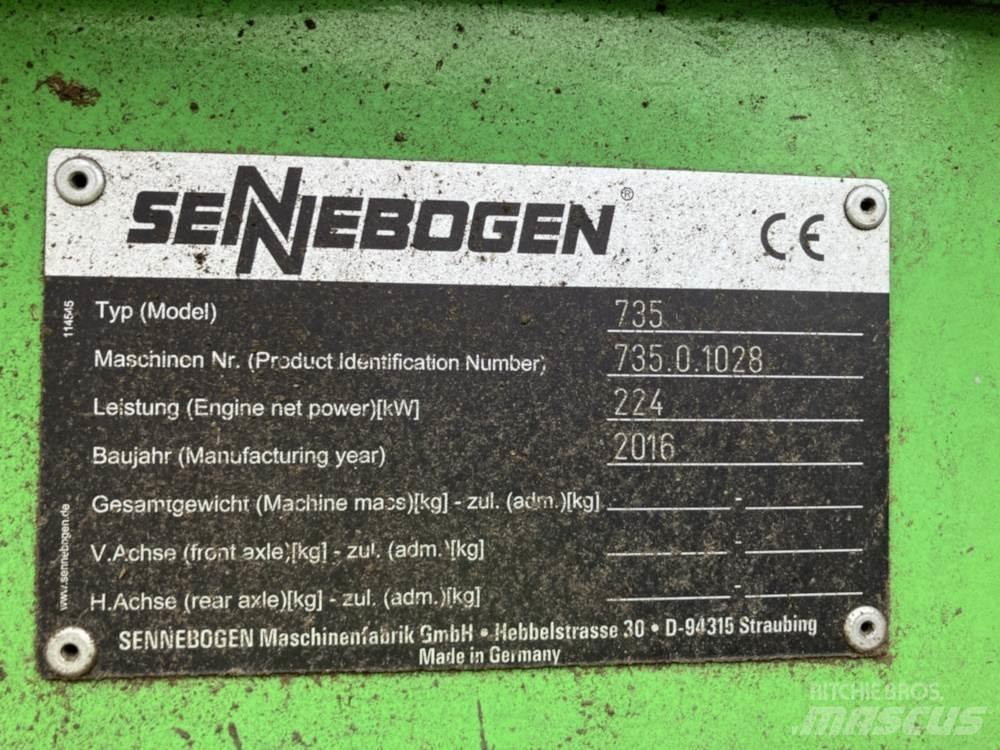 Sennebogen 735E 工业挖掘机