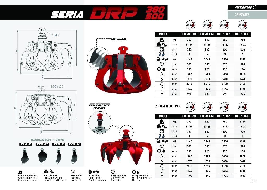  DEMOQ DRP300-5P 液压剪