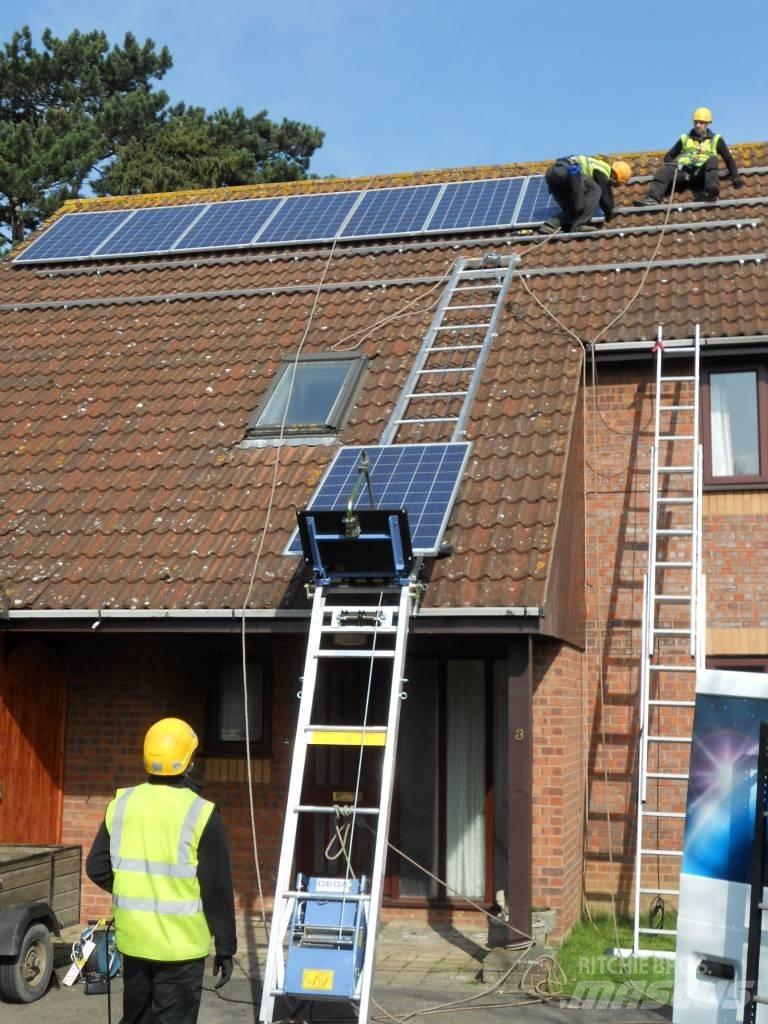Geda Solarlift 吊车起重机、绞车吊货机和物料升降机