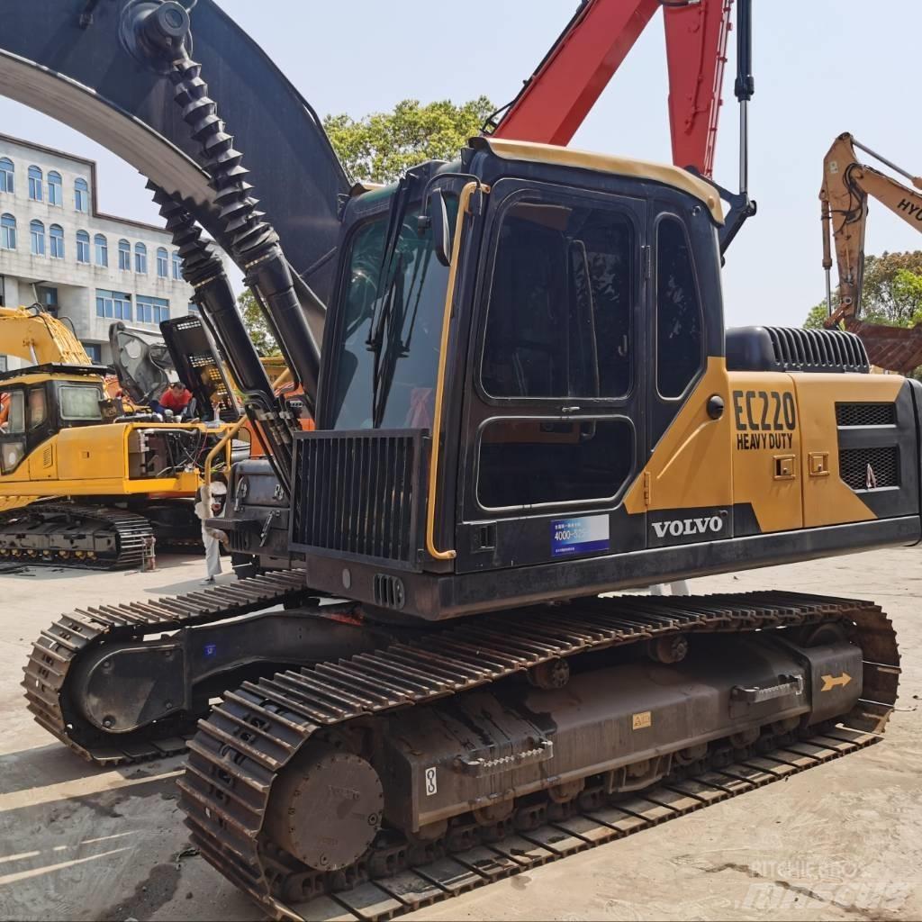 vovlo ec220 履带挖掘机