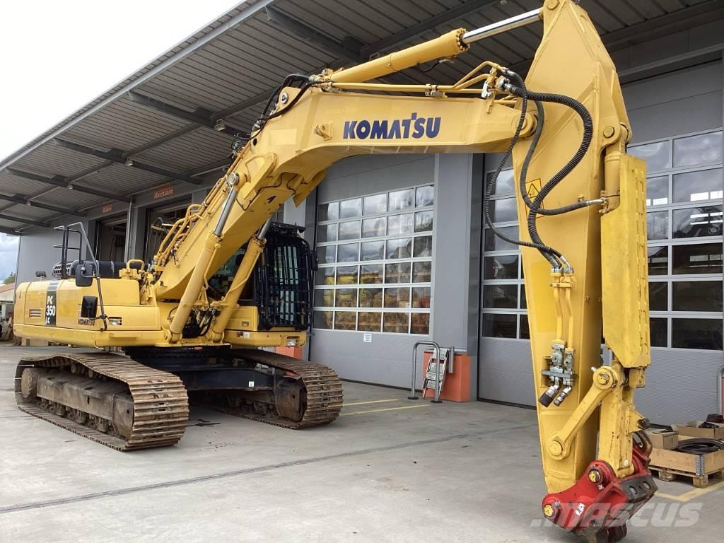 Komatsu PC 350 LC-8 组装挖掘机
