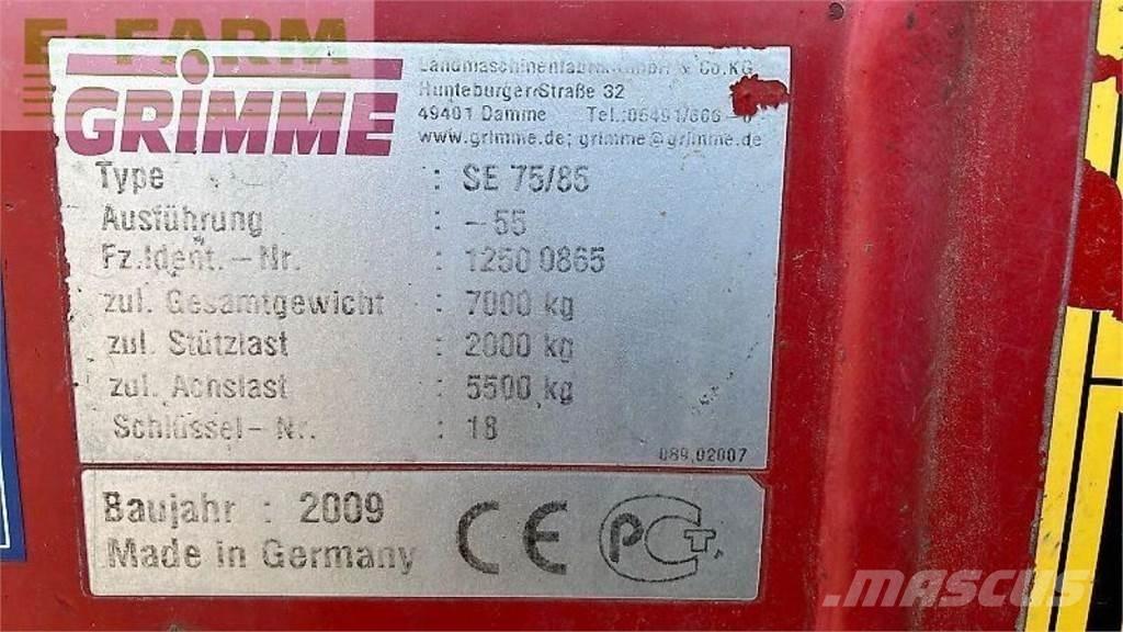 Grimme se 85-55 马铃薯收获机