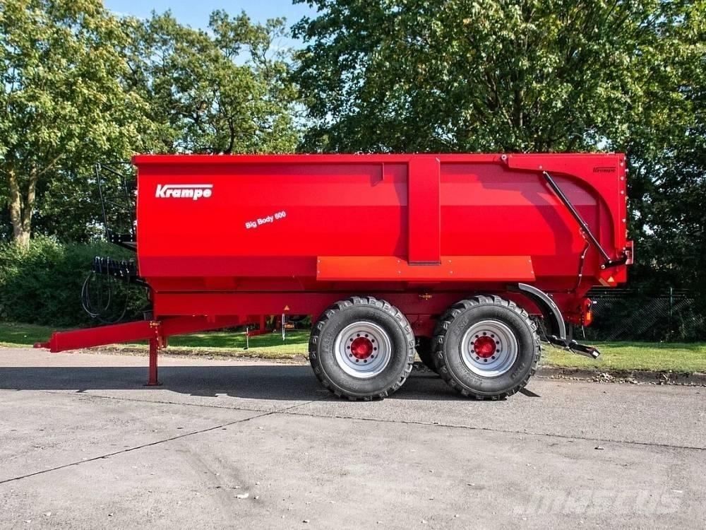 Krampe Big Body 600 自卸拖车