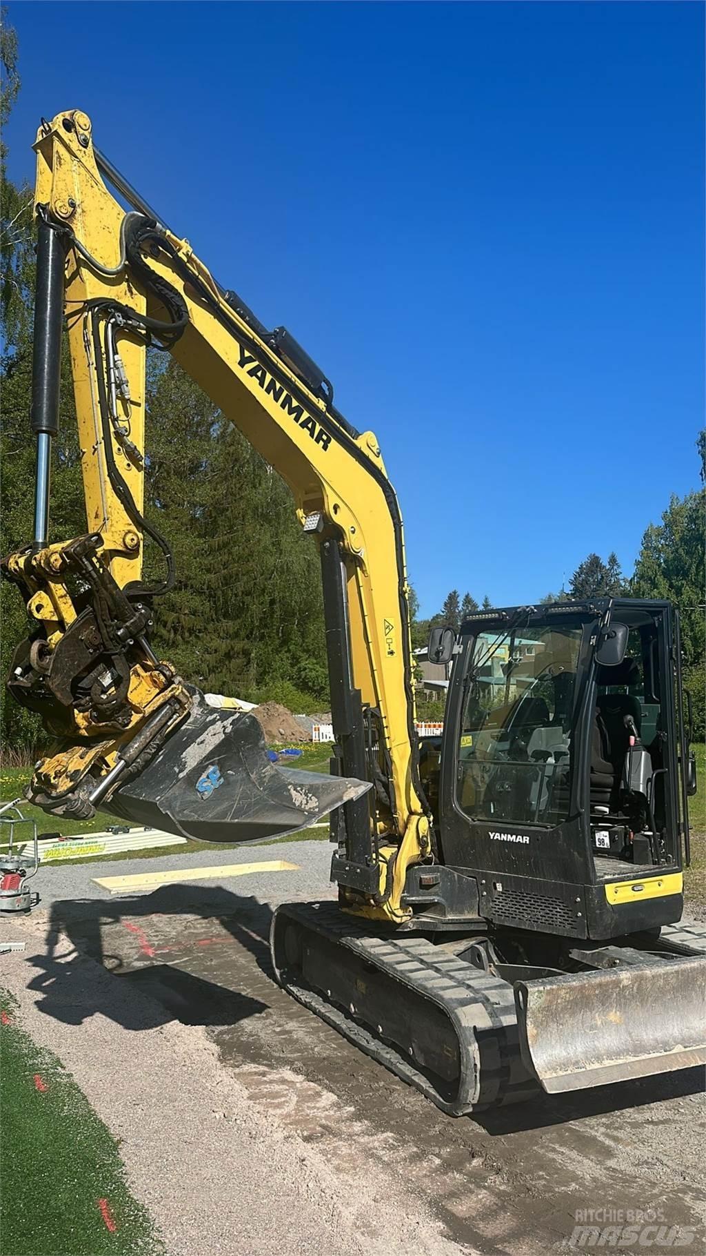 Yanmar Vio 80-1A 中型挖掘机