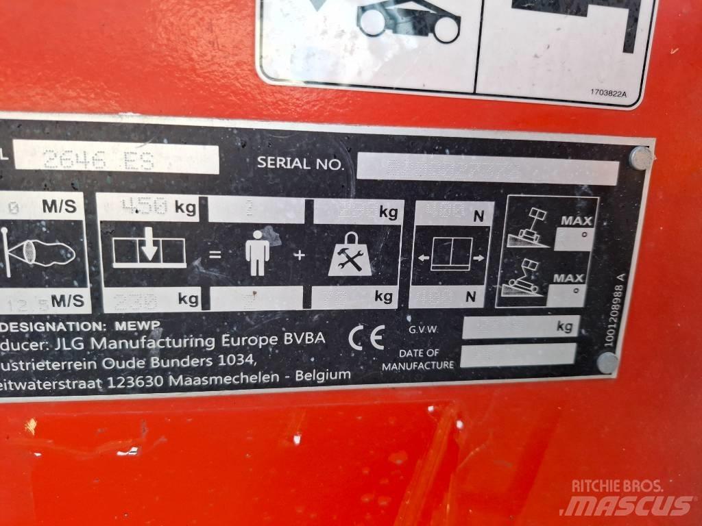 JLG 2646 ES 剪叉式升降机