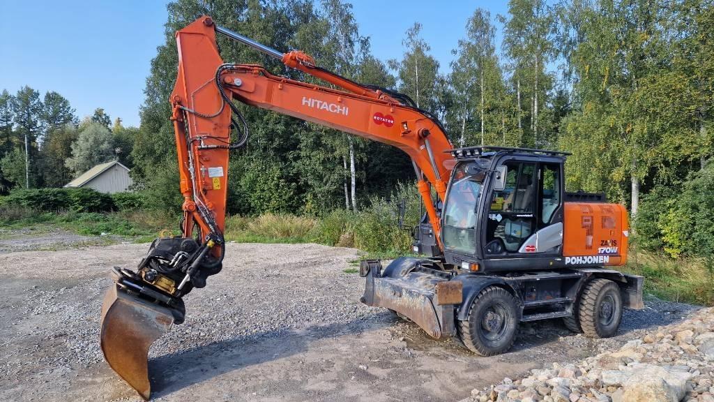 Hitachi ZX 170 W-6 轮式挖掘机