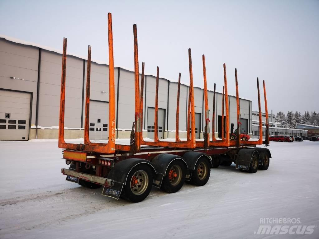 Närko D4HS11T11 木材拖车