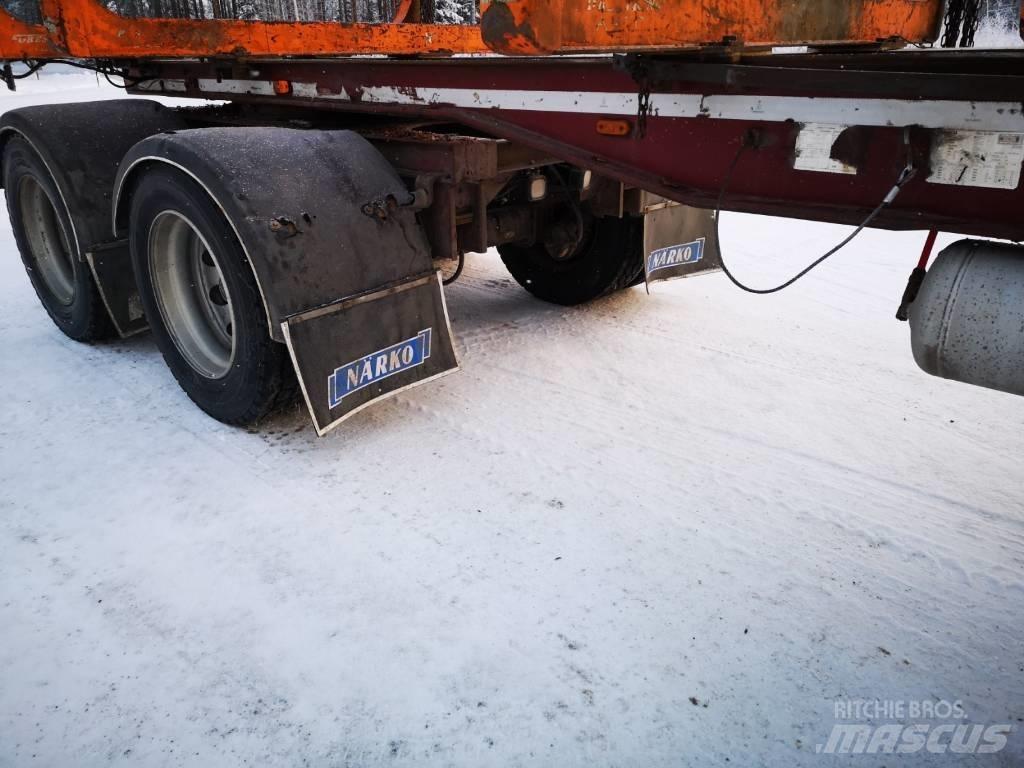 Närko D4HS11T11 木材拖车